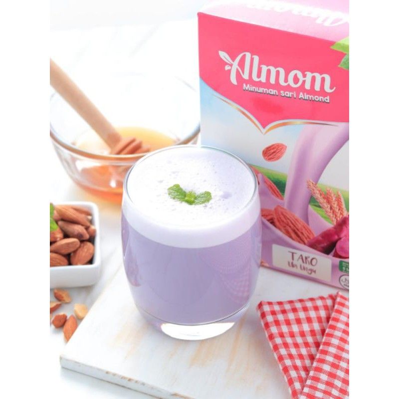 

Almom Minuman Sari Almond & Soya Taro 5 x 40gr