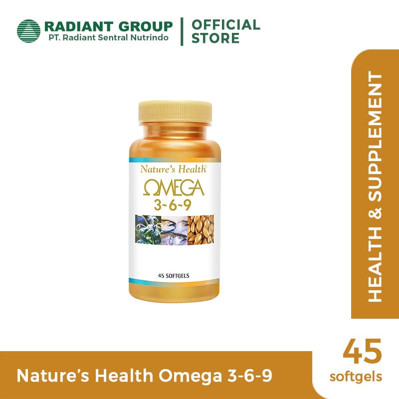 Natures Health Omega 3-6-9 [45 softgels]