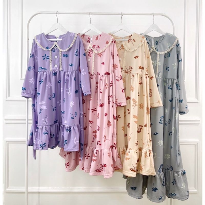 gamis anak renda