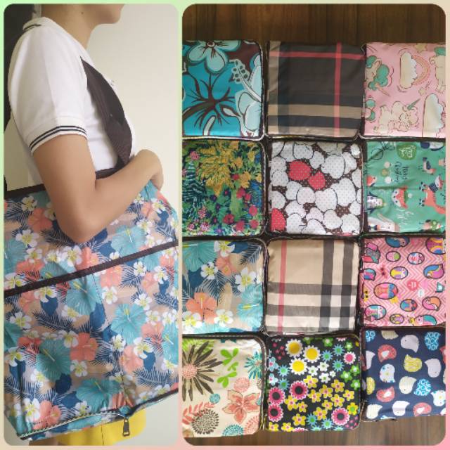 TAS LIPAT ECO BAG BESAR BAHAN TEBAL