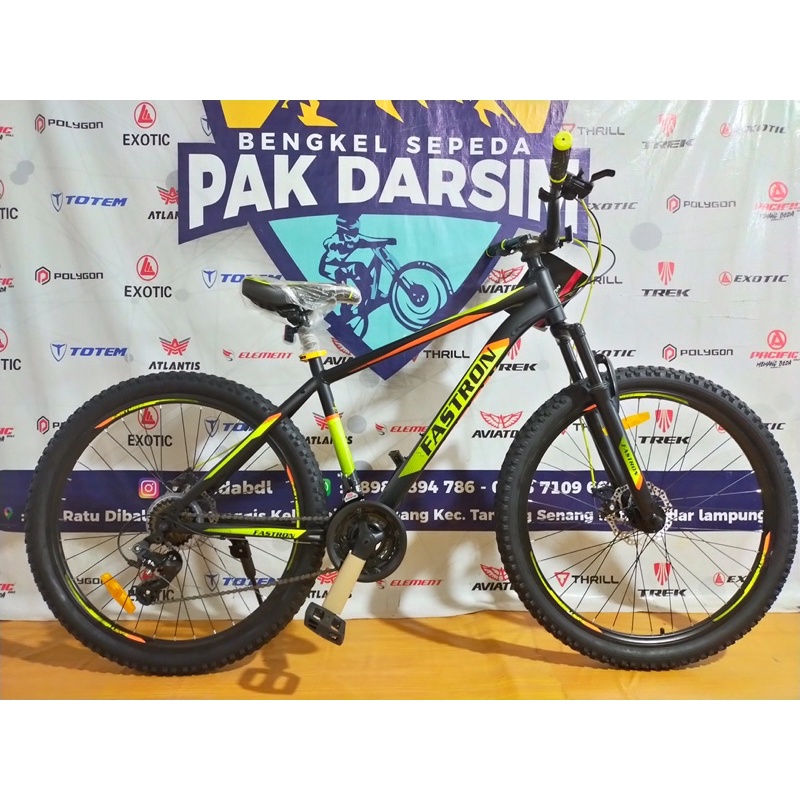 sepeda mtb fastron 27.5 DM 8 speed