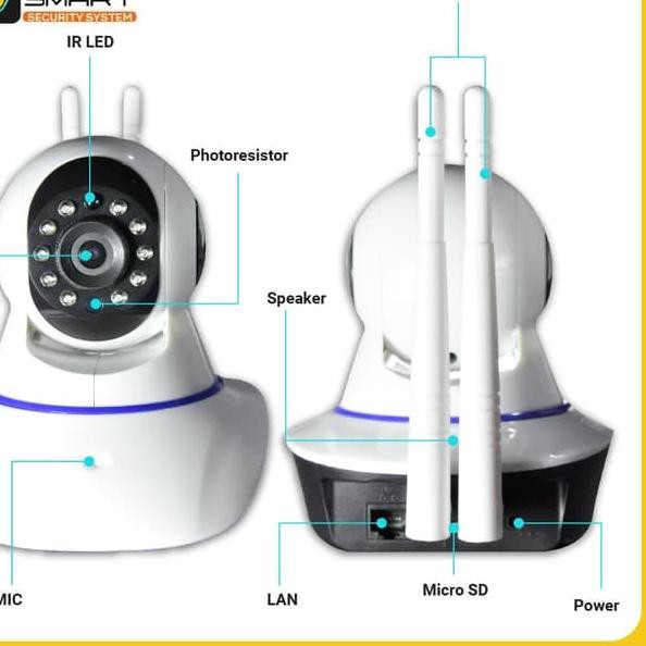 ù` Kamera CCTV Wireless IP Camera P2P 720p