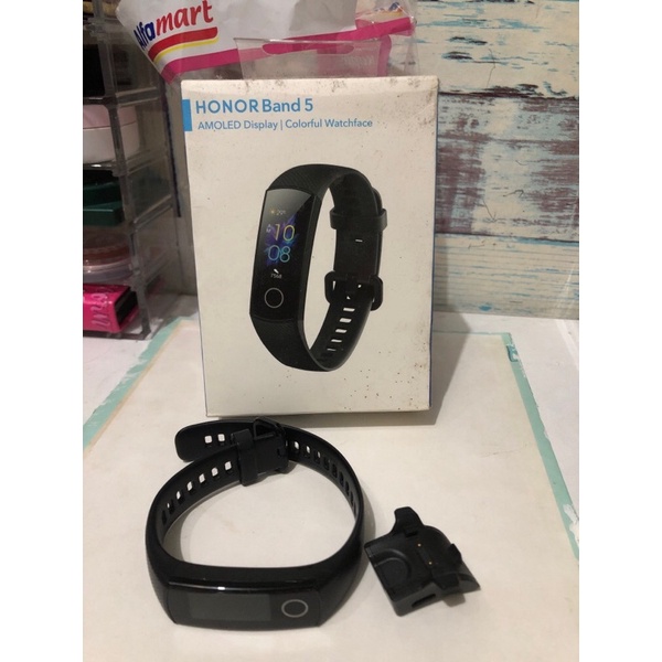 honor band 5 smartwatch second