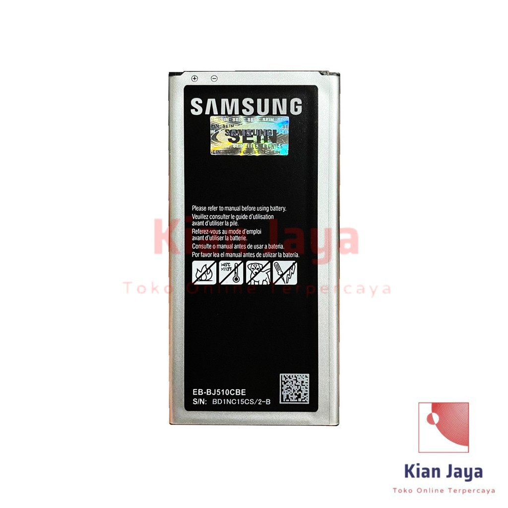 [Garansi 100% Ori] Baterai Galaxy J5 2016 / SM-J510F, SM-J510G, EB-BJ510CBE Batrai Batre Battery Hp J510 J510G J510F Original