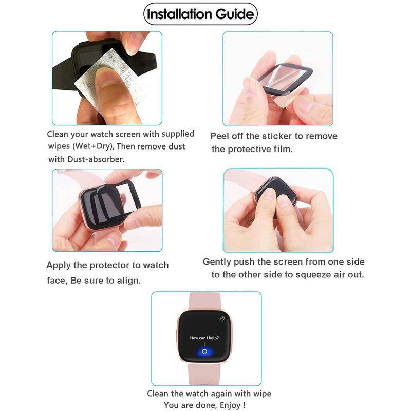 Film Pelindung Layar 3d Curved Untuk HUAWEI Honor band 6 5 4 Smart Watch 6 5 4 3 Pro