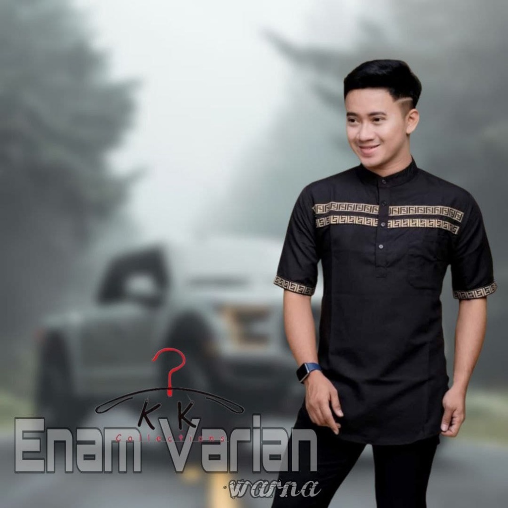 KK Collections - baju koko baju muslim best seller katun fashion muslim koko pria koko kurta ff