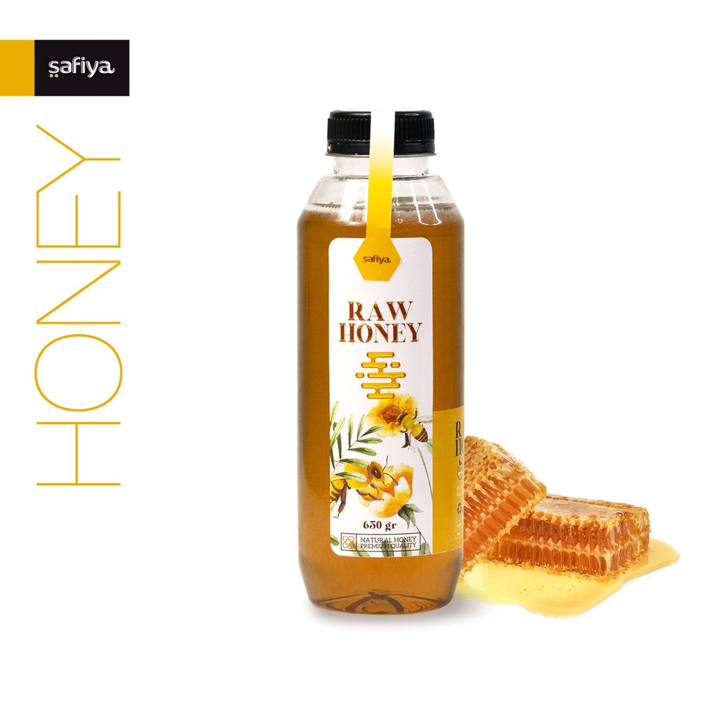 Madu Murni 650 gr Raw Honey Madu Asli Authentic Safiya Food