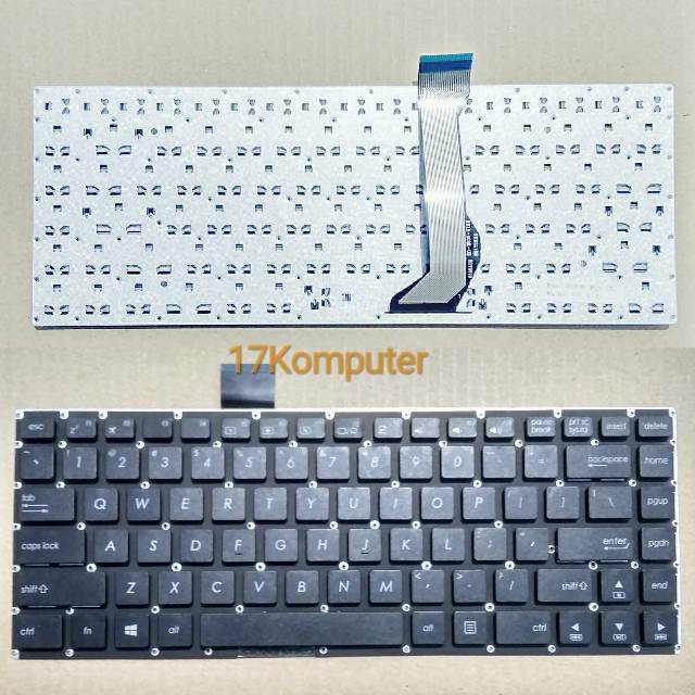 Keyboard ASUS E402 E402M E402MA E402SA E402S E403SA E402B Hitam