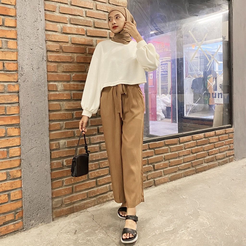 GFS SAHIRA OVERSIZE BABYTERRY BLOUSE