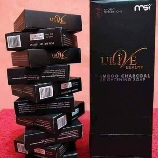 Bamboo charcoal soap