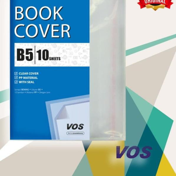 

➦ Vos Sampul Buku Tulis Plastik Seal B5 Isi 10 ♢