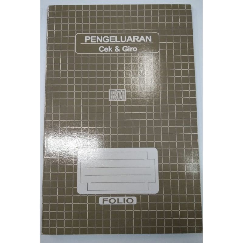 

Buku Pengeluaran Cek & Giro Folio