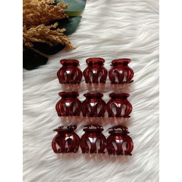[COD] JEDAI 3 CM | JEDAI 3 CAKAR | JEDAI MINI MURAH | JEDAI KECIL COKLAT TRANSPARAN | JEPIT RAMBUT K