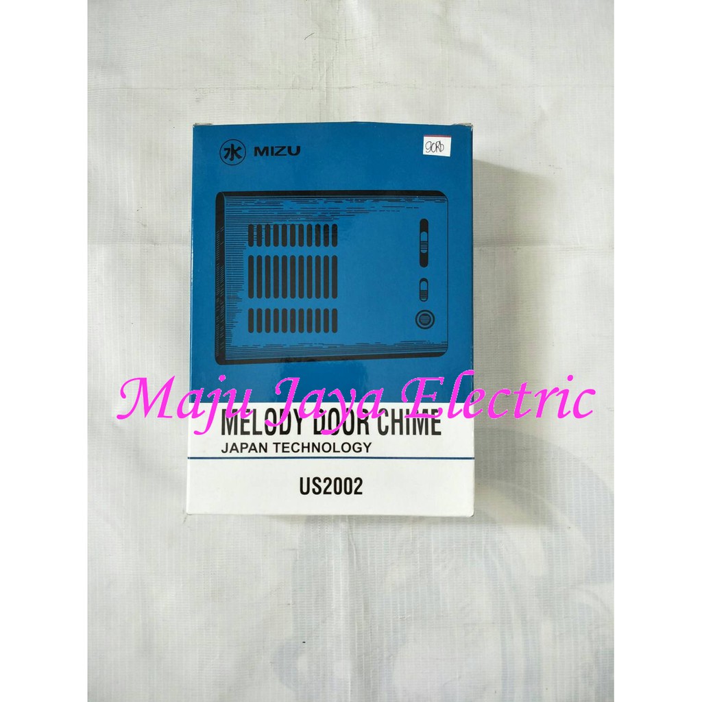 Bel Rumah Mizu Bell Melody Door Chime Kabel Dan Baterai US2002 US 2002