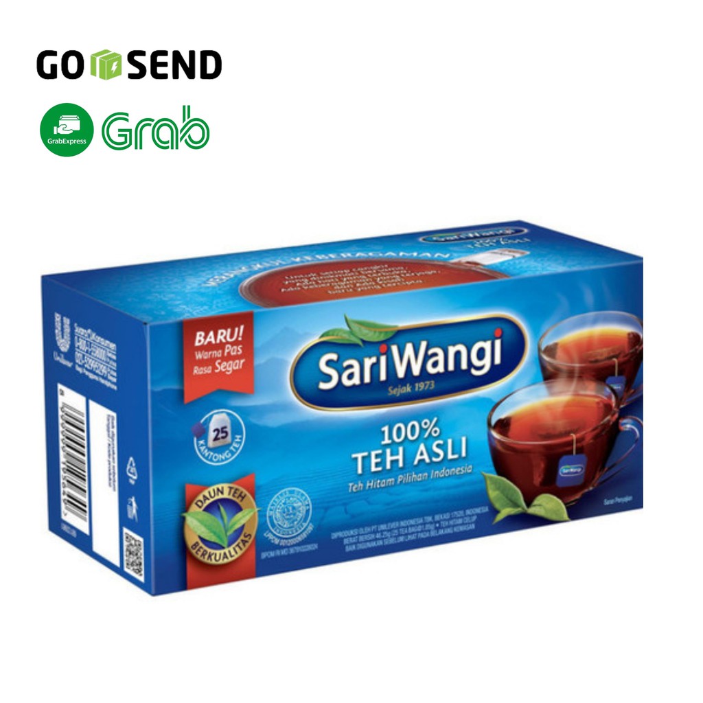 

Teh Celup Sariwangi 1 box isi 25