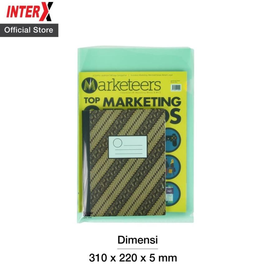 

[PROMO T0I86] Map L / map bening A4 folder one (12 pcs) Bayar Di Tempat