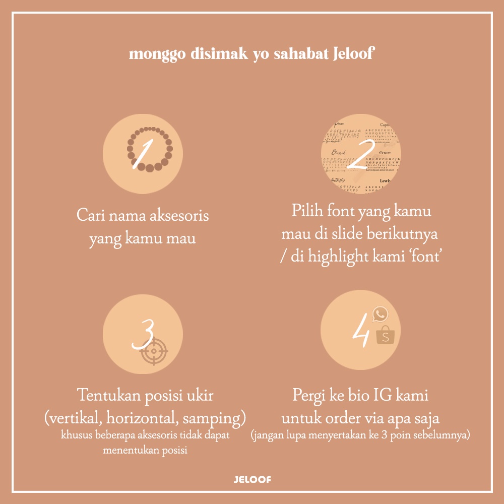 Jeloof Kalung Army of God | Stainless Steel | Kalung Tag Pria Kalung Tag Wanita