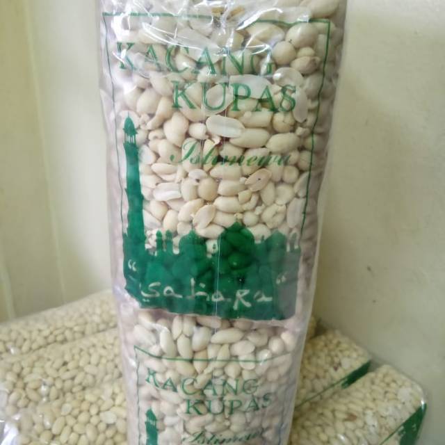 

Kacang kupas 6,5ons isi 10