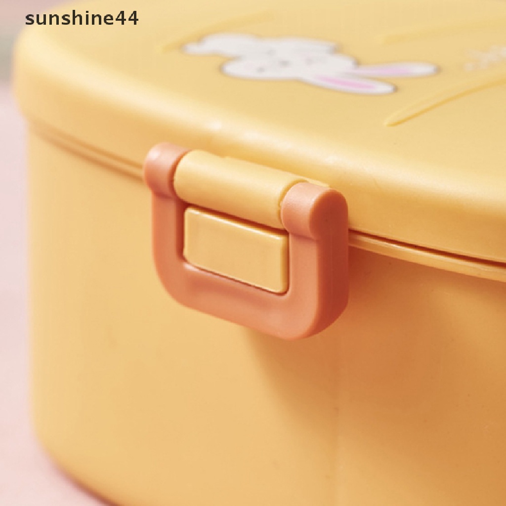 Sunshine Kotak Makan Bento Jepang Lucu Dengan Insulasi Untuk Microwave / Oven