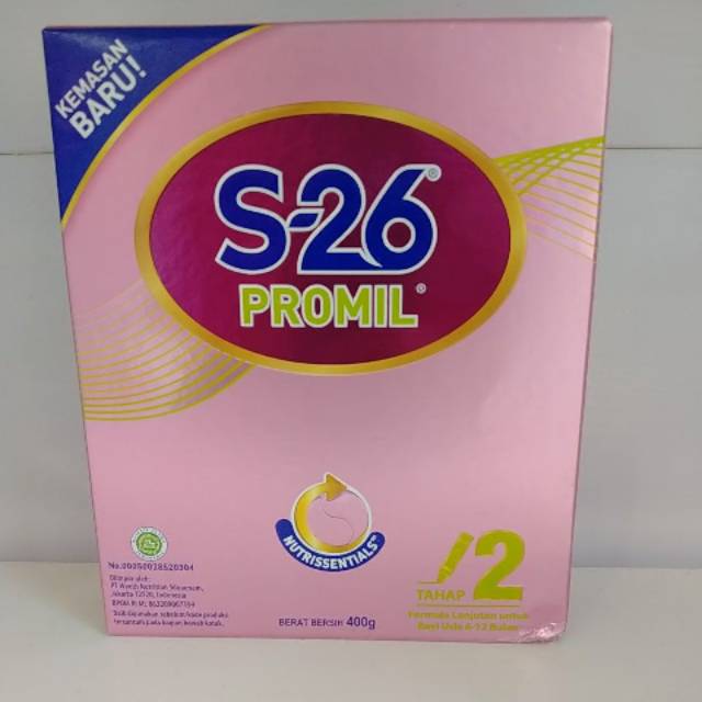 S-26 PROMIL TAHAP 2 BOX 400 GRAM