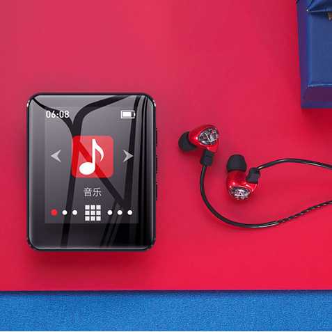 Ruizu M4 Mp4 Player Bluetooth FM Radio Mp3 Player 8Gb Radio FM dan Ebook Reader