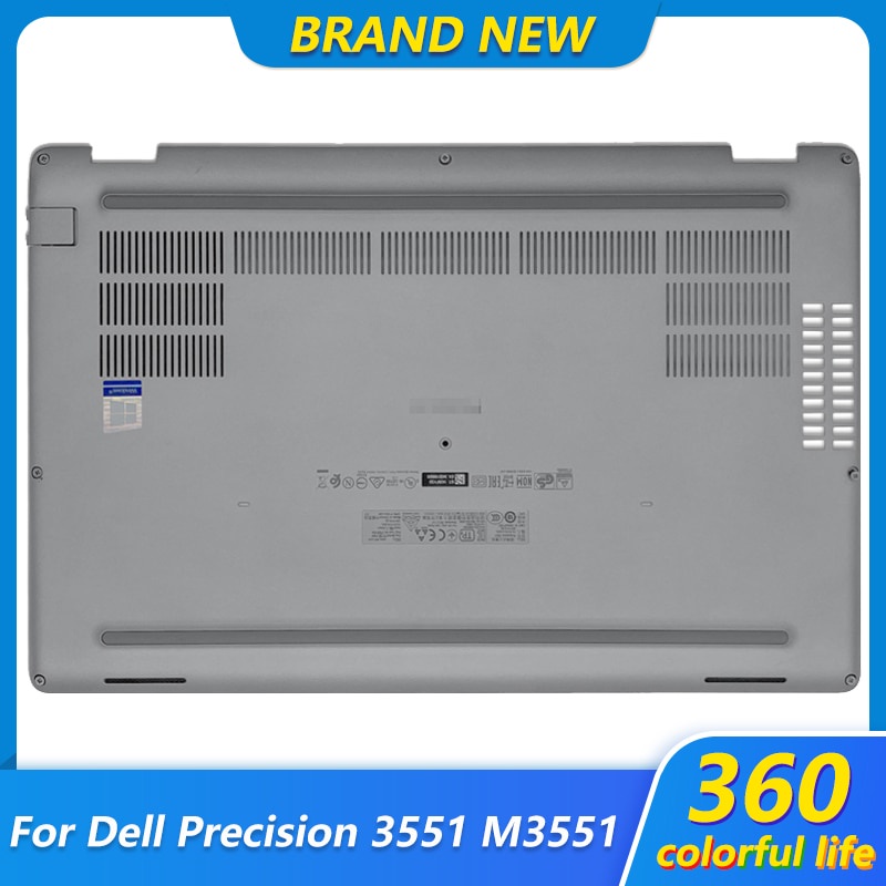 PREORDER New Original Bottom Case For Dell Precision 3551 M3551 P80F004 Seriesl Laptop Lower Bottom 
