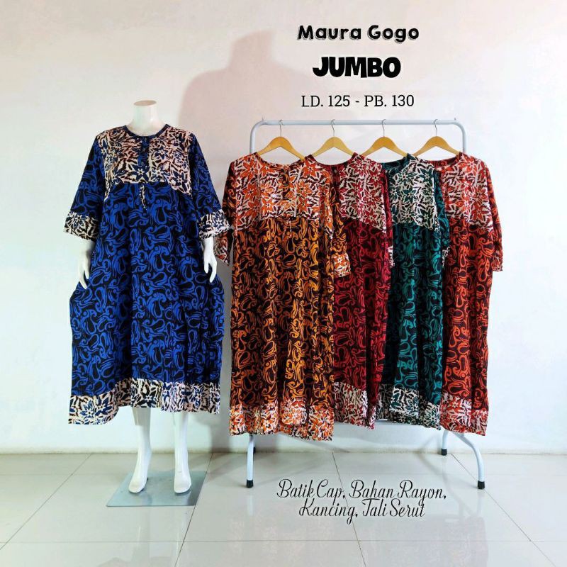 Daster Maura Gogo Jumbo Asli Pekalongan