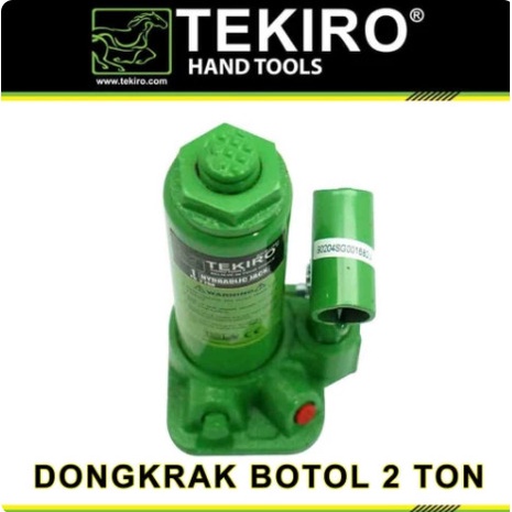 Dongkrak Botol 2 Ton Tekiro Hydraulic Bottle Jack Mobil Tekiro Tool