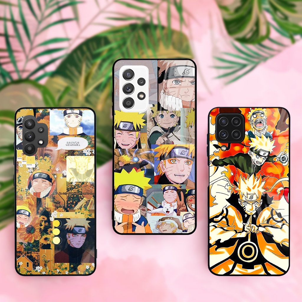 (XS76) Case Glossy SAMSUN9 A02s/A50/A51/ A71/A31/A20/A10/A10s- Casing Hp SAMSUNG ANIME NARUTO