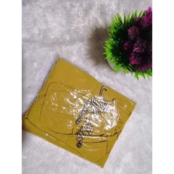 Khimar aje zas moka /moca best seller premium original aje zas-Mustard