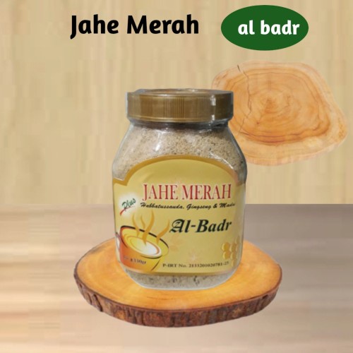 jahe merah segar al badr isi 330 gr - jahe merah amanah - jahe merah bubuk - jahe merah serbuk - jahe merah instan