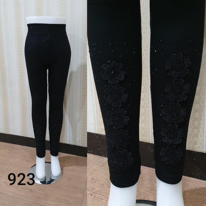 Legging Brukat Import Mote