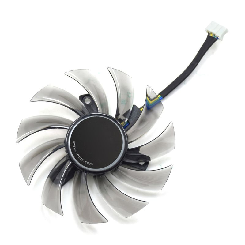 Bt Cooler Fan Untuk ZOTAC Gtx970Kipas VGA Kartu Grafis Kipas Pendingin 4Pin 12V 0.35A