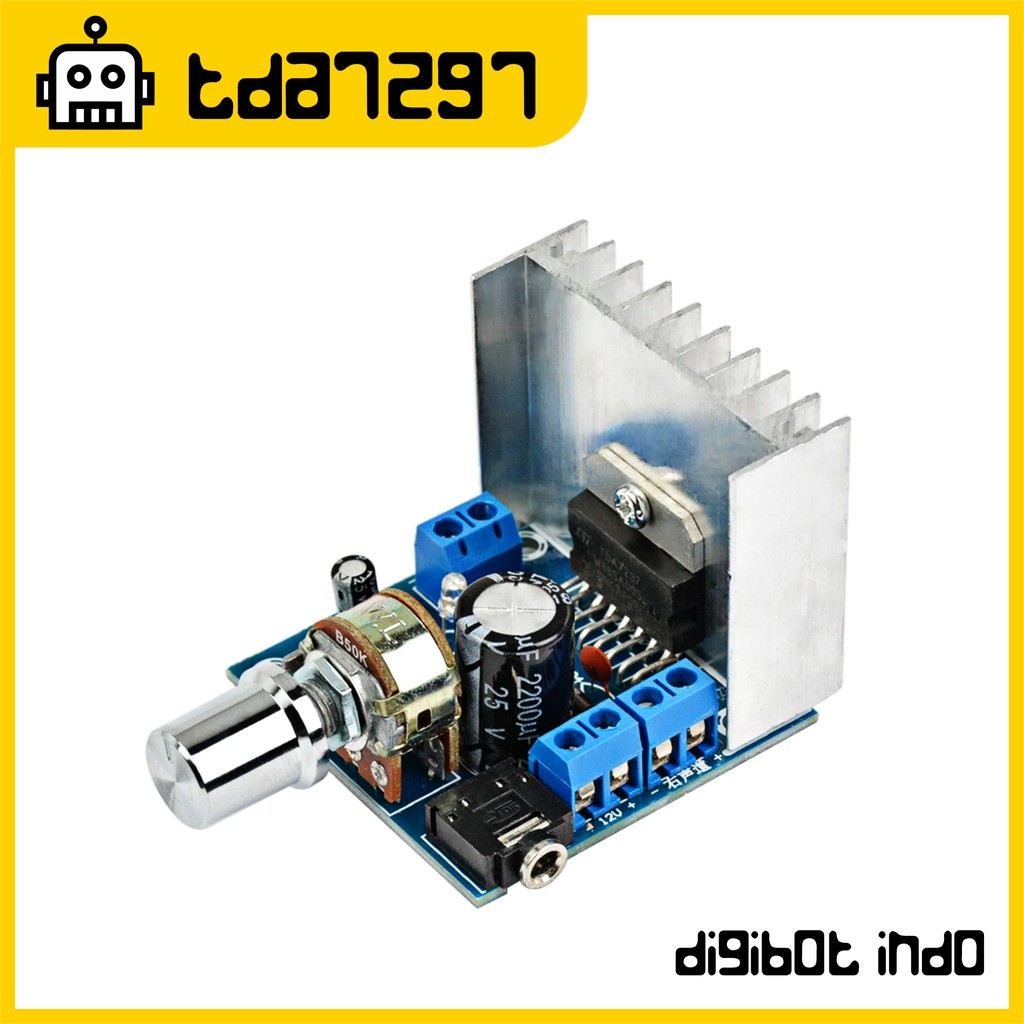 TDA7297 2x15W Stereo Power Amplifier v2 - TDA