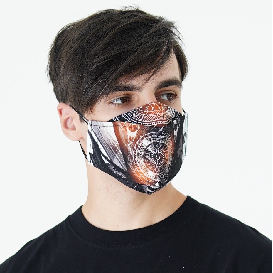MASKER KAIN PROTECH V2 PREMIUM 3 PLY MASK MOTIF M222