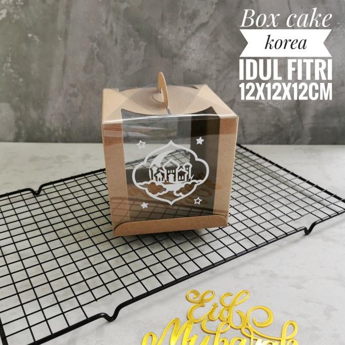 

BOX CAKE KOREA MIKA TEMBUS PANDANG LEBARAN IDUL FITRI 12X12X12 CM ledolci92 Juara