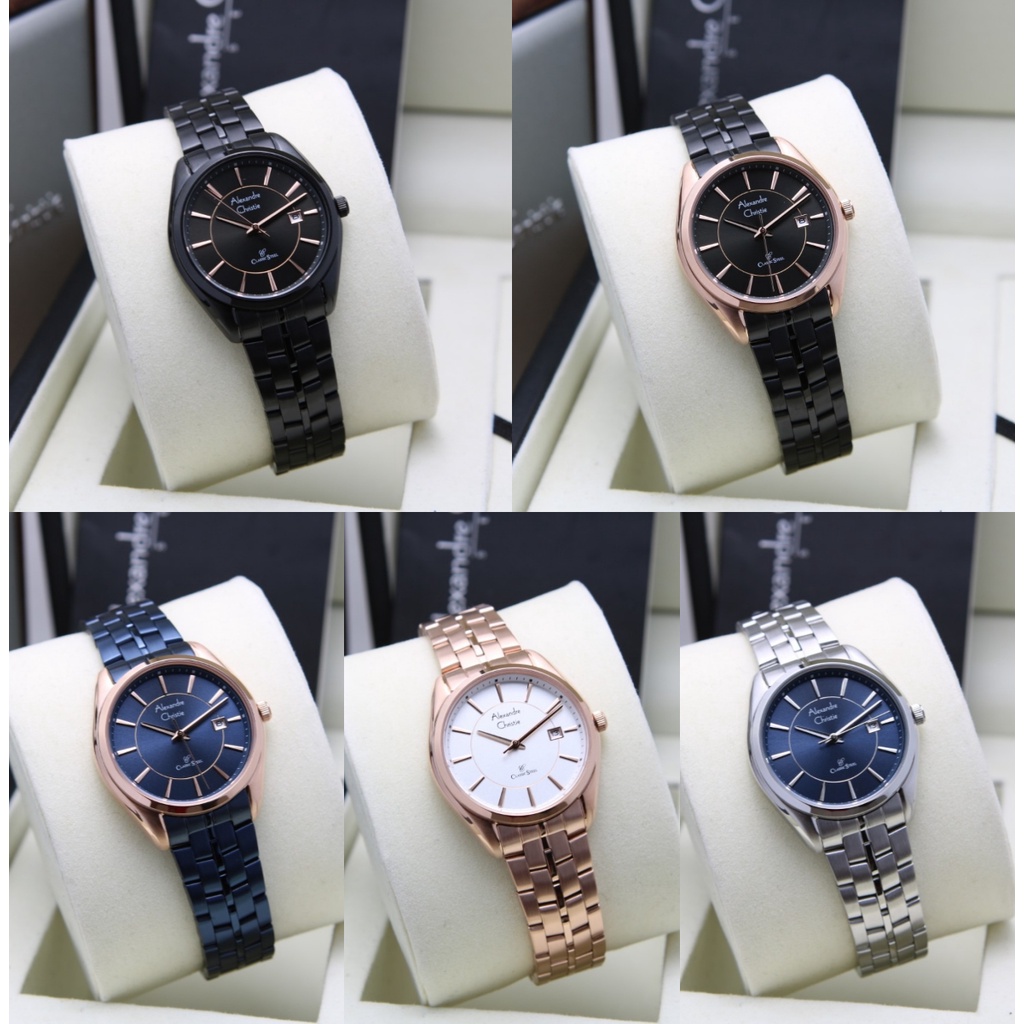 JAM TANGAN WANITA ALEXANDRE CHRISTIE AC 8578 ORIGINAL GARANSI RESMI 1 TAHUN