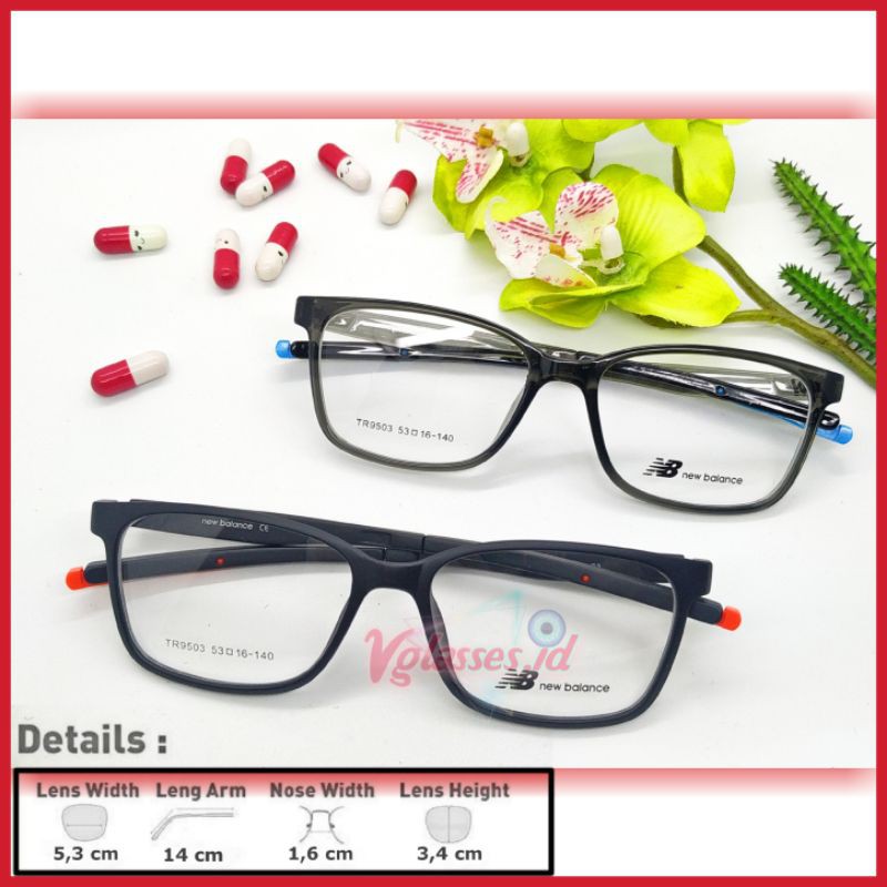 KACAMATA MINUS ANTIRADIASI | FRAME NB WITH ELOCK