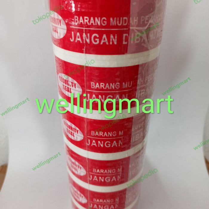 

lakban fragile jangan di banting merah putih 2in1 48mm