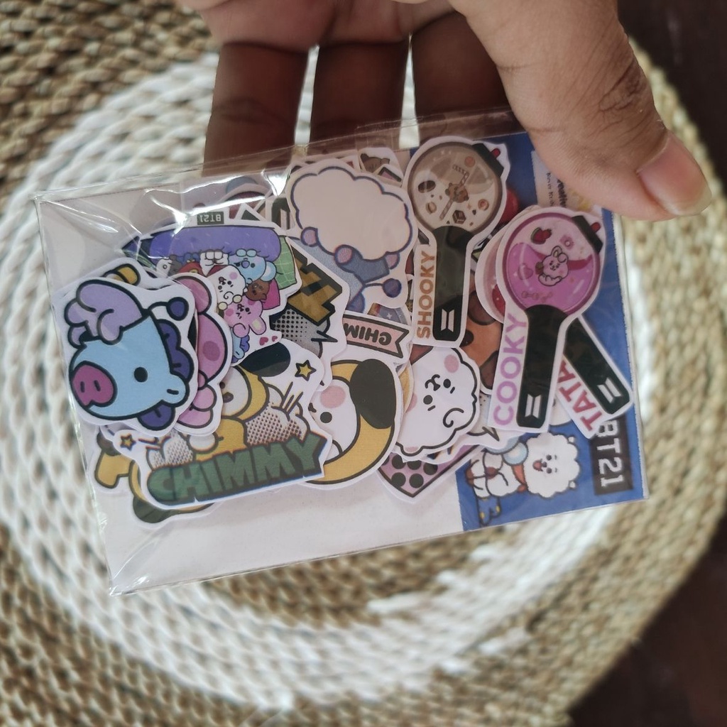 Jual Stiker BT21 BACA DESKRIPSI DULU !! | Shopee Indonesia