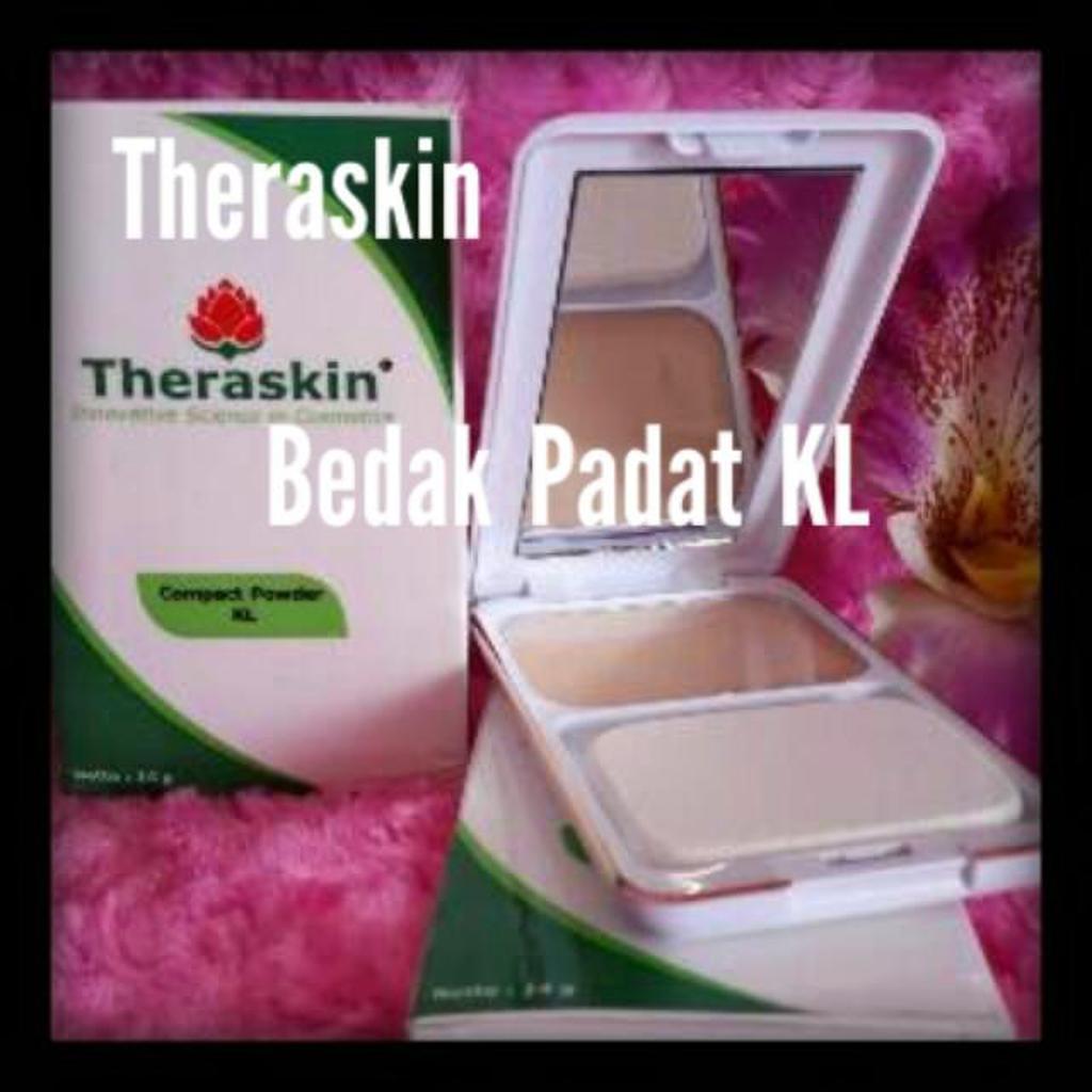 BEDAK PADAT Theraskin Compact Powder KL (Kuning Langsat) - Bedak Padat KL