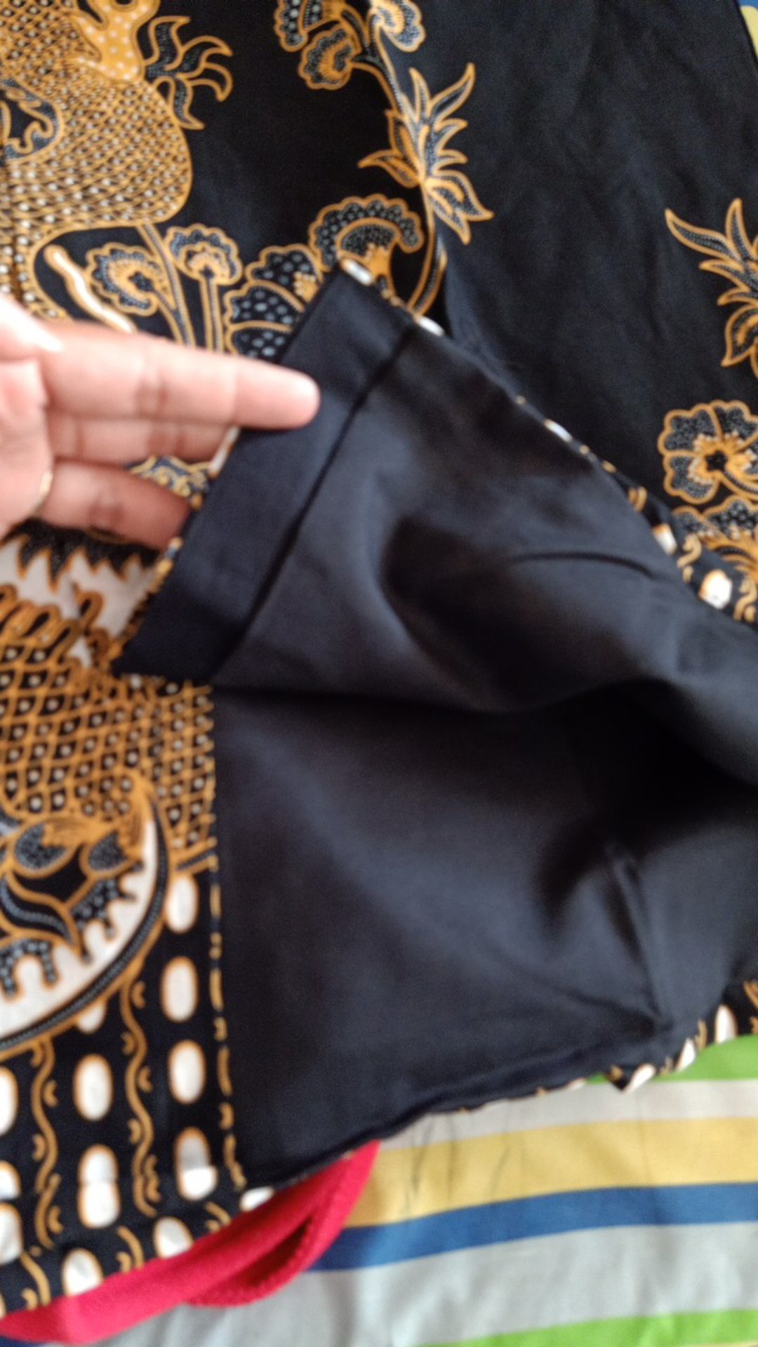 Naga Emas Kemeja Batik Pria Full Furing Katun Halus Primisima