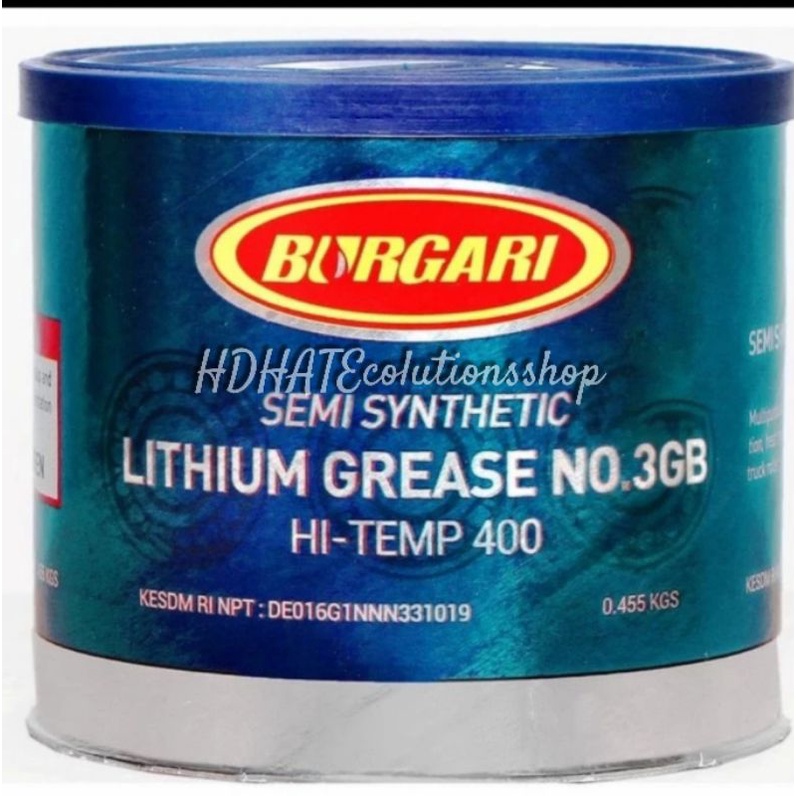 Gemuk/Grease Lithium Grease no 3GB Hi-Tem 400 (BLUE)