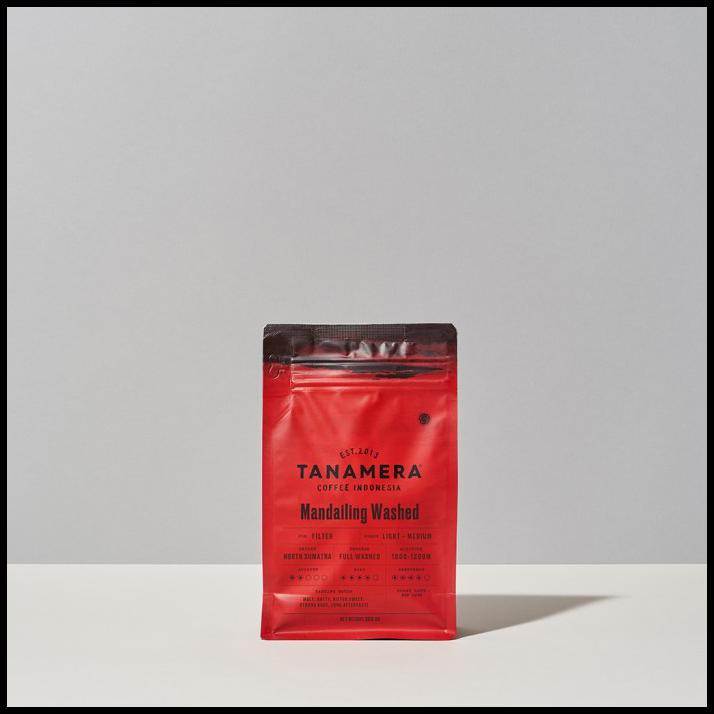 

Kopi Arabika Tanamera Coffee Sumatera: Mandailing Washed 250G - Filter Roast, Whole Beans