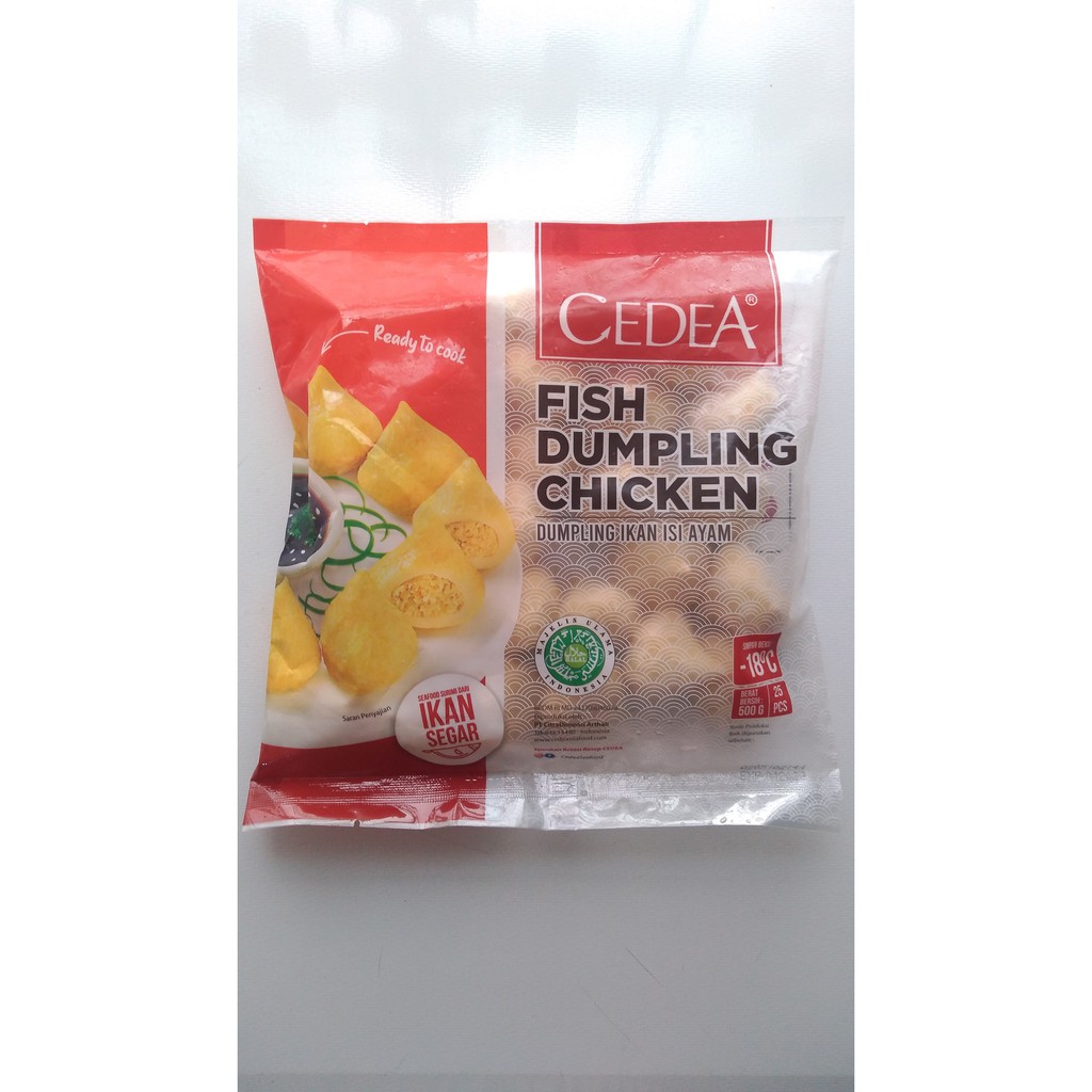 

Cedea Fish Dumpling Chicken 500 gr Frozen Food Bandung