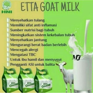 SUSU KAMBING ETTAWA ETTA GOAT MILK (EGM) HNI HPAI TOP BRAND | Shopee