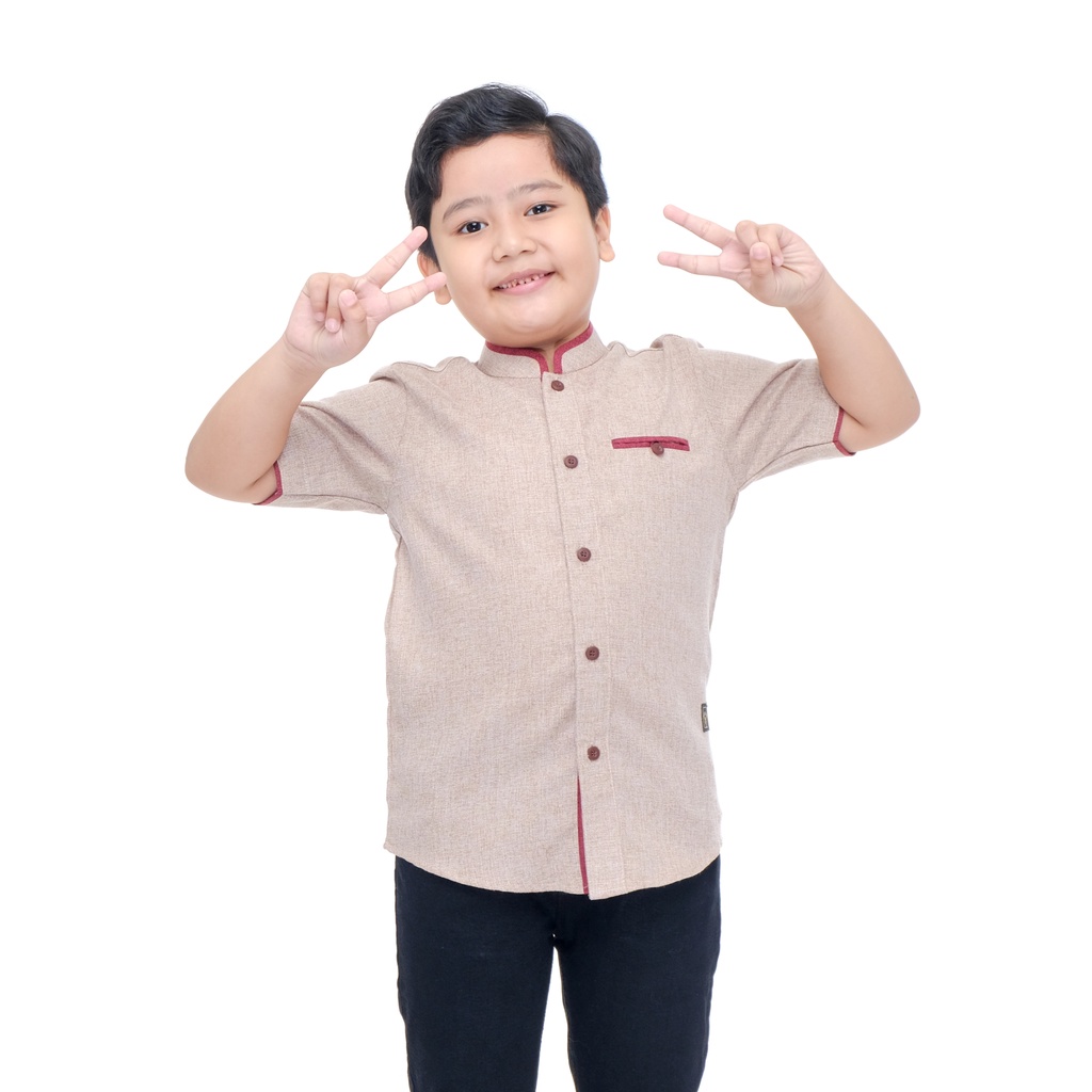 Kemko Anak Azran | Kemeja Anak | Kemeja Jahitan Premium