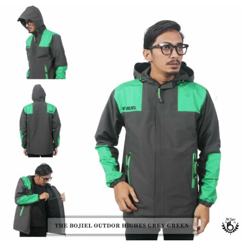 JAKET PARASUT WATERPROOF TAHAN AIR JAKET OUTDOR PENDAKI GUNUNG OUTFIT JAKET GUNUNG