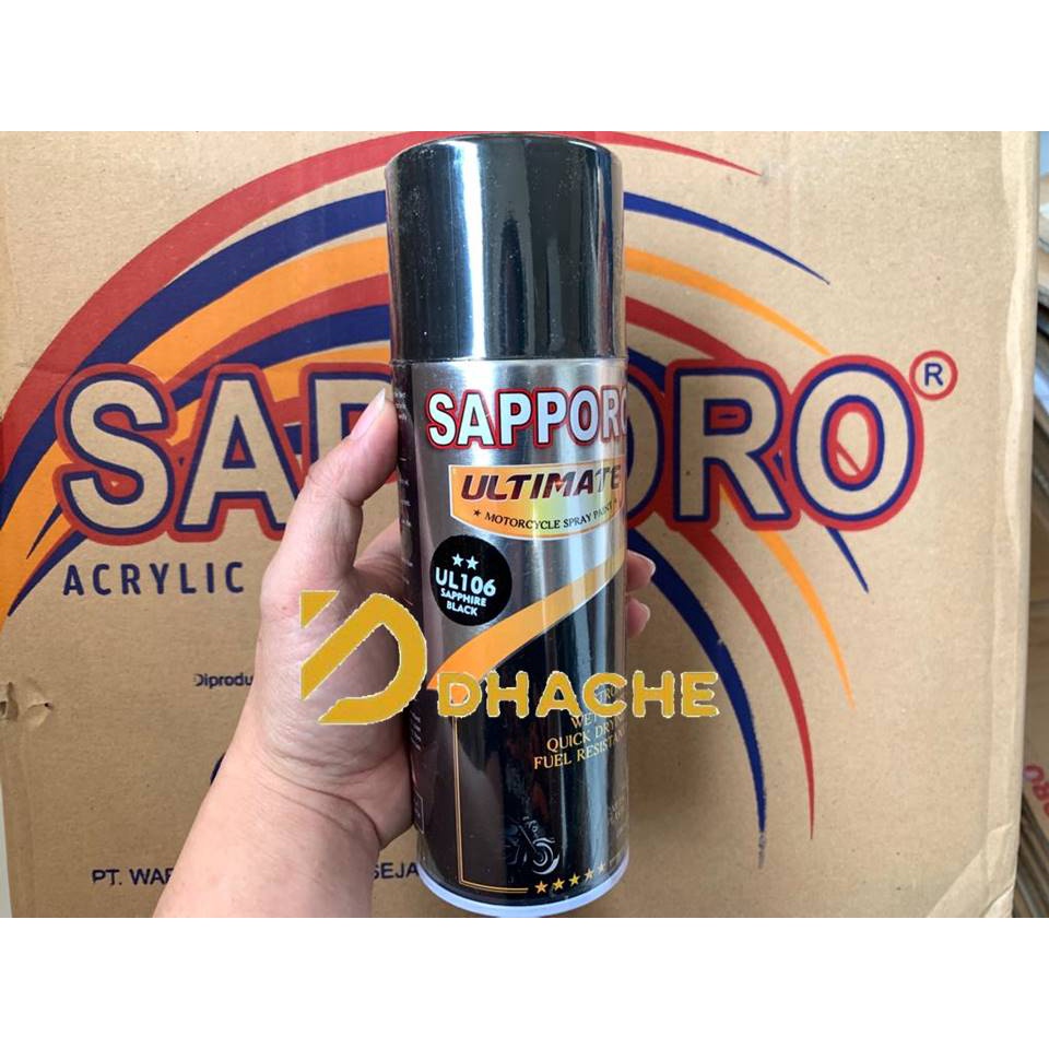 UL106 Sapphire Black Sapporo Ultimate cat semprot 400ml