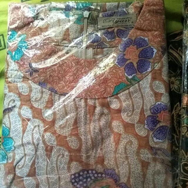 Batik Tunik Santika Black Jumbo